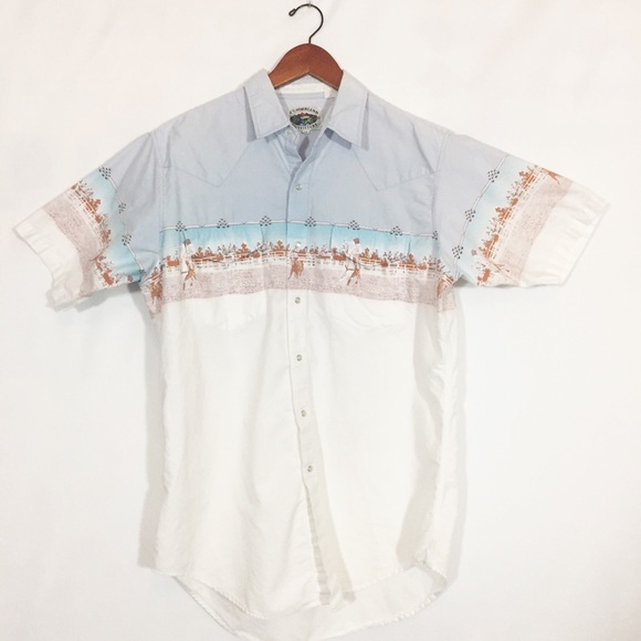 Vintage Other - Vintage Cumberland Outfitters Western Shirt XL